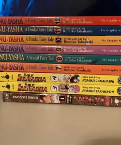 Inu-Yasha Books 1, 3-4, 7-20, 23 (originally $206, thats how much i bought them for)