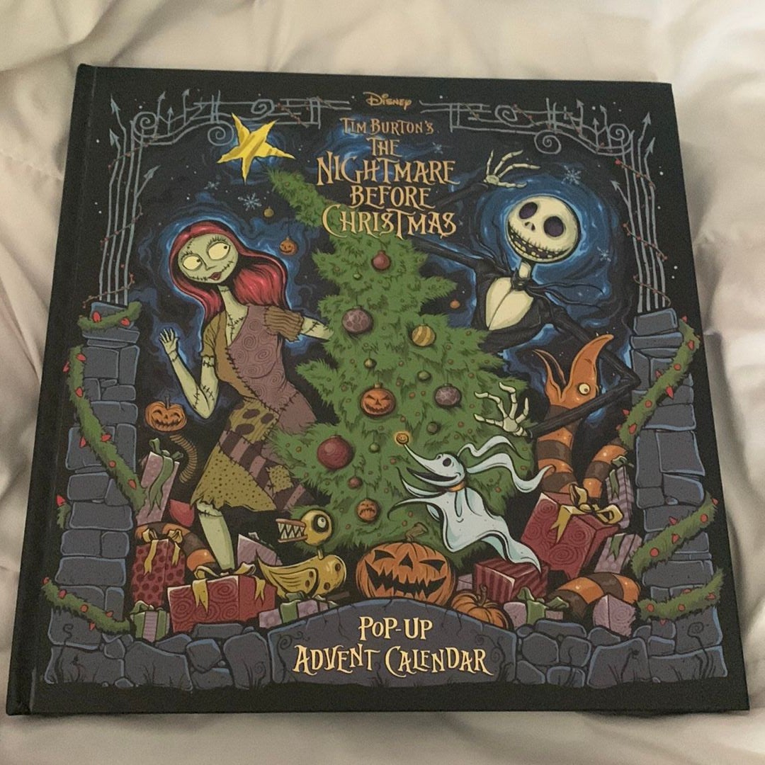 The Nightmare Before Christmas Advent Calendar And Pop Up Book