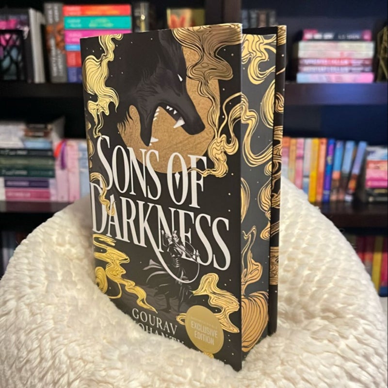 Sons of Darkness B&N Exclusive Edition with Sprayed Edges