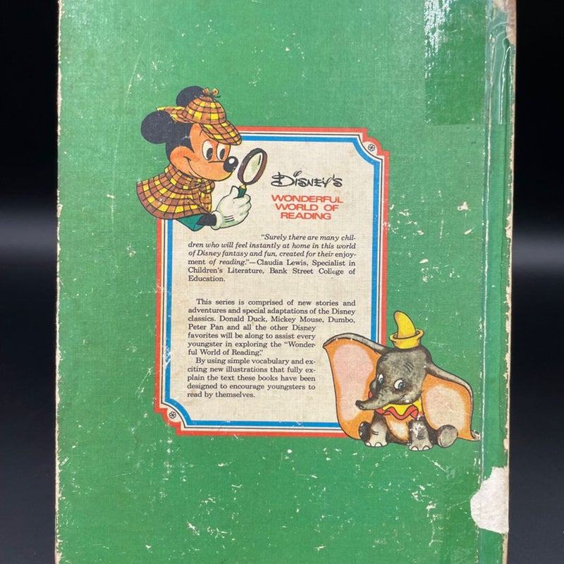 Walt Disney Lucky Puppy VTG 1978 hardcover book