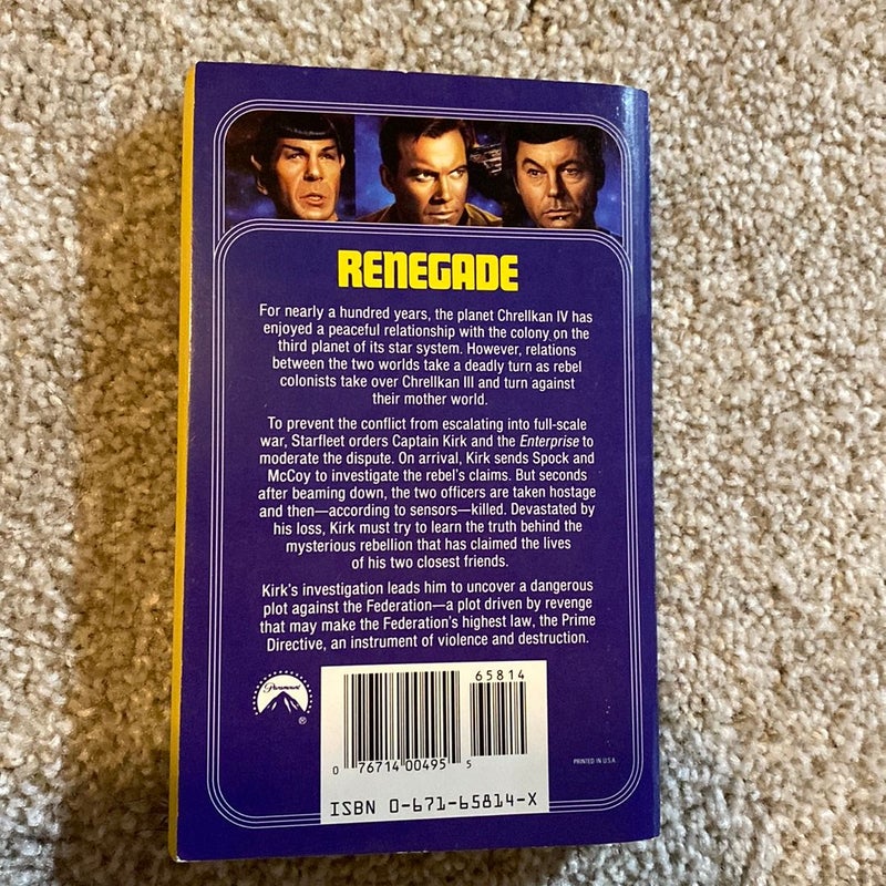 Star Trek - Renegade (#55)