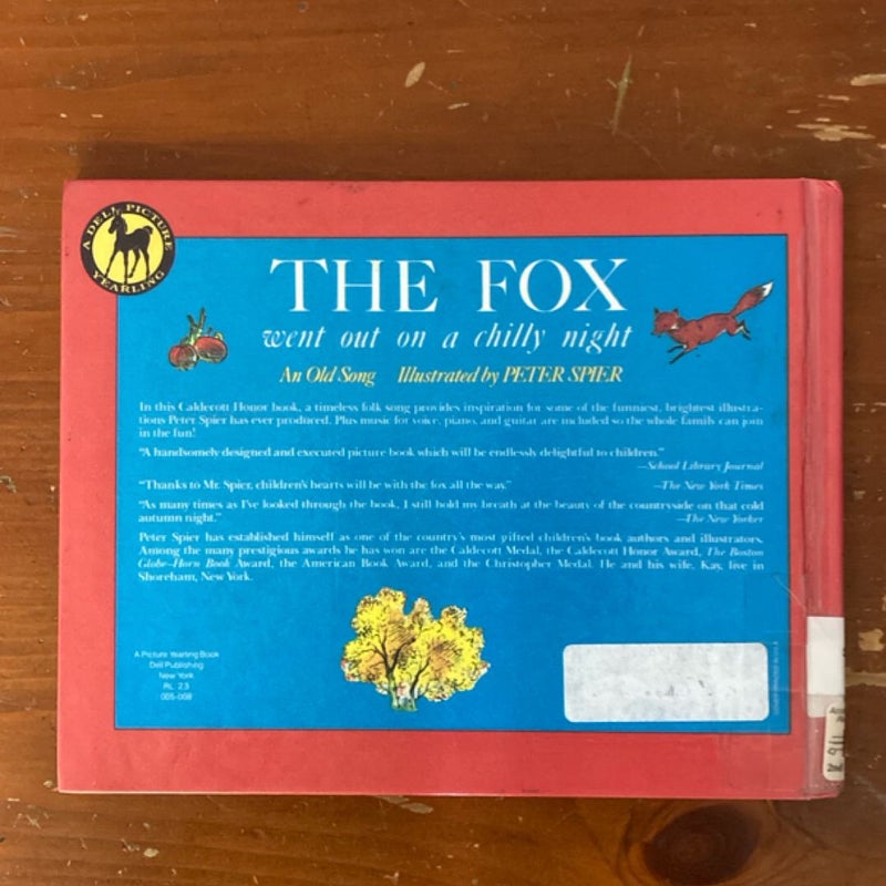 The Fox Went Out on a Chilly Night