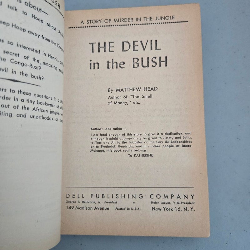 The Devil in the Bush