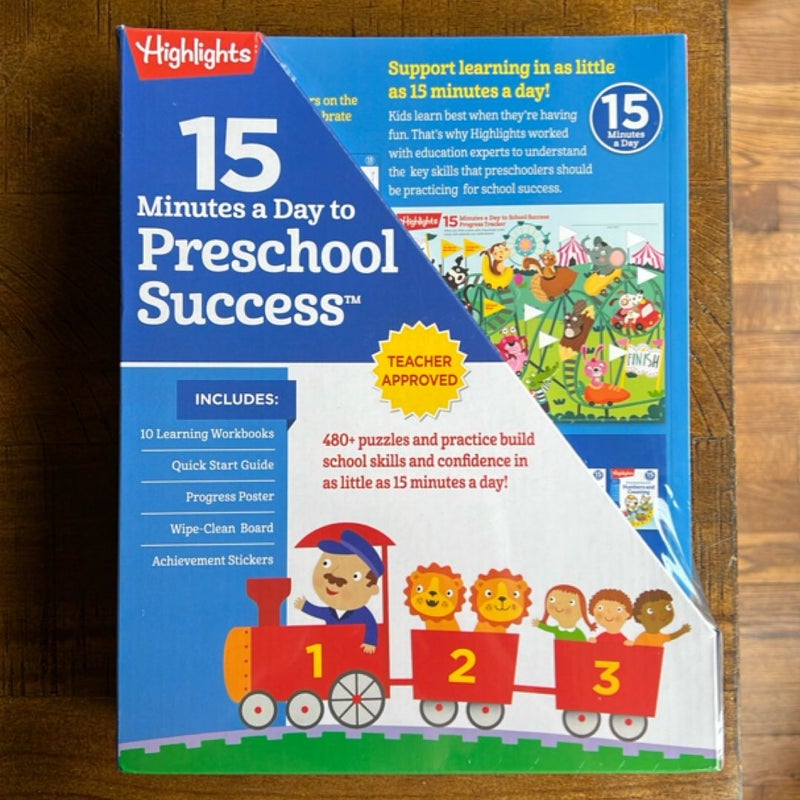 15 Minutes a Day to Preschool Success: Highlights