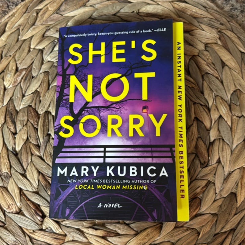 She's Not Sorry