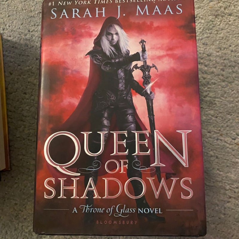 Throne of Glass Hardback Set 1st edition out of print (ToG not included)