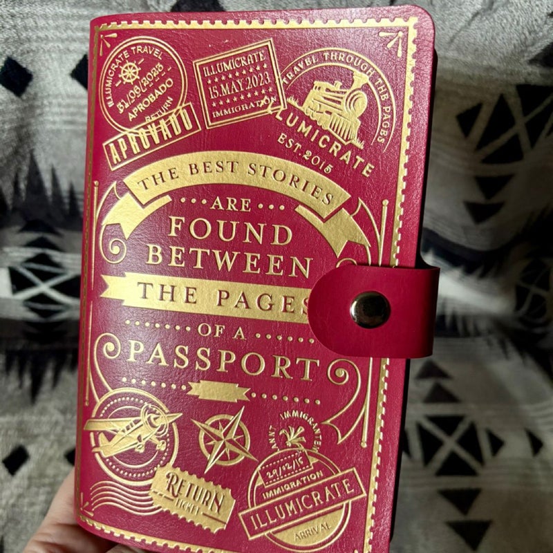 Passport sticker book