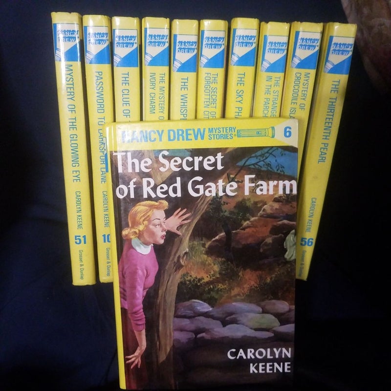 Nancy Drew Mystery Stories - 11 Books 