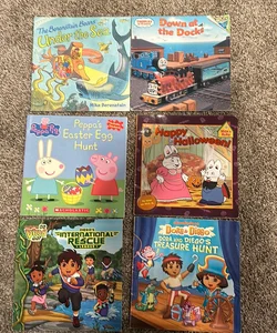 Children’s 6 Book Bundle - Popular Characters