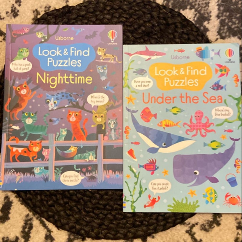 Usborne Look & Find Puzzles