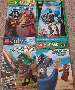 Children's Lego Books Set of 4