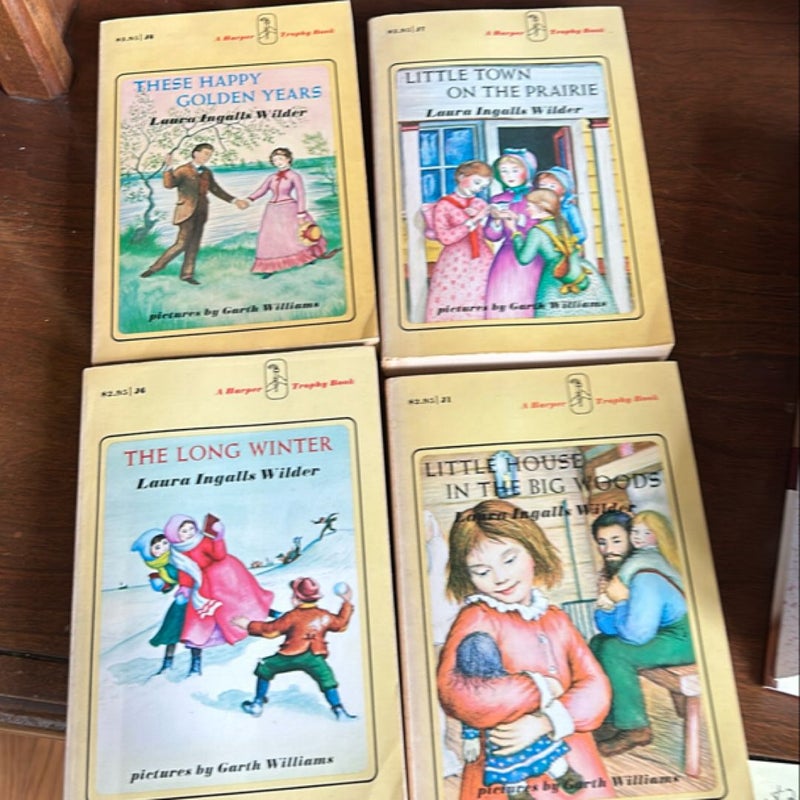 The complete set of little house books