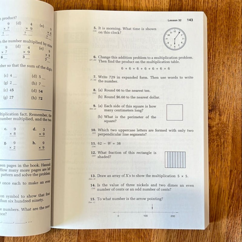 Saxon Math 5/4 Homeschool