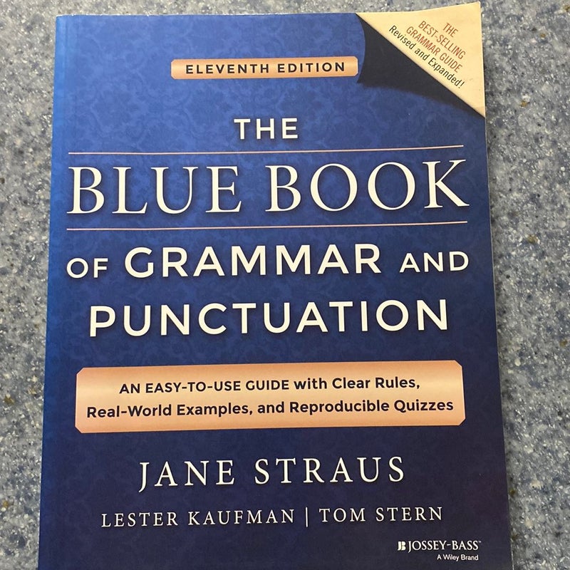 The Blue Book of Grammar and Punctuation