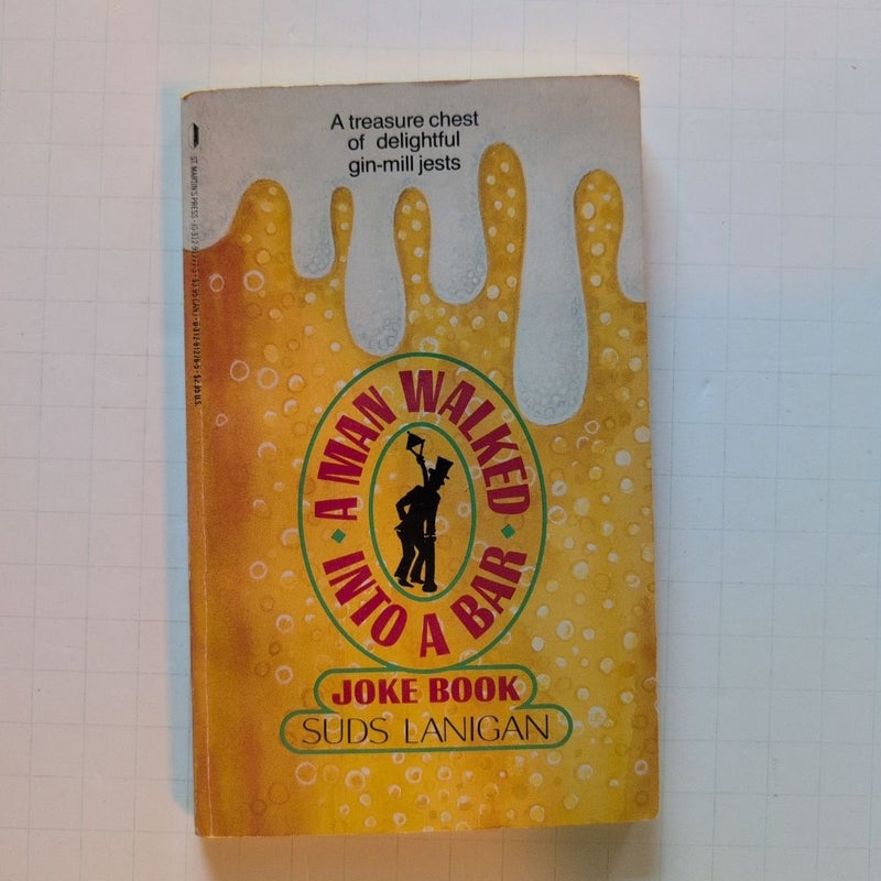 A Man Walked into a Bar Joke Book