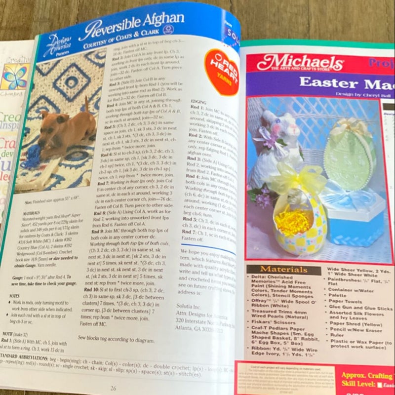 Alene’s Craft Club Magazine, March 1999