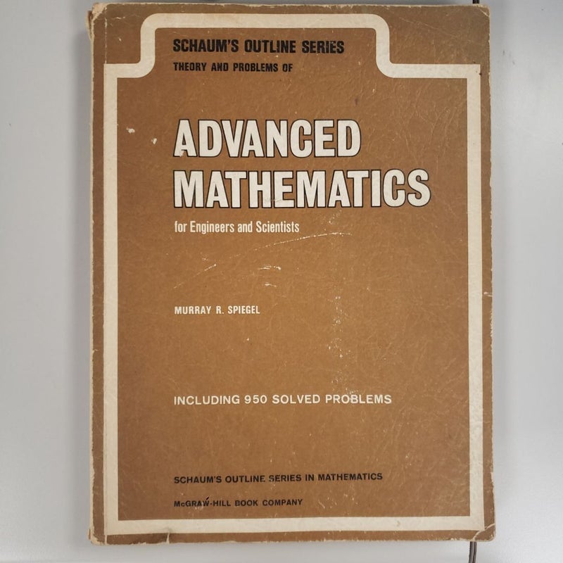 Advanced Mathematics for Engineers and Scientists 