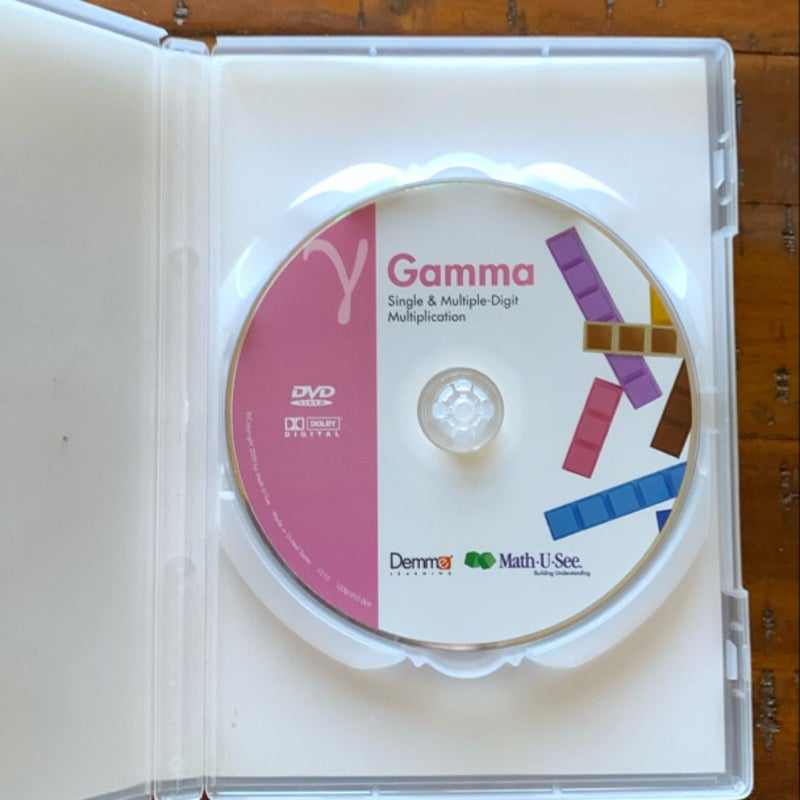 Math-U-See Gamma Level Instructional Manual & DVD