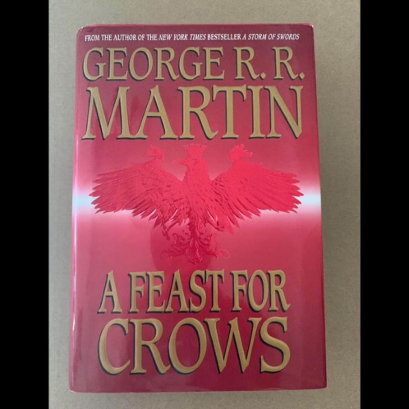 A Song of Ice and Fire Books 1-4 First Editions