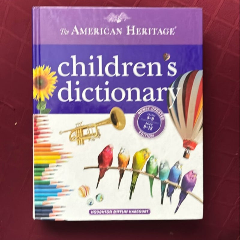 The American Heritage Children's Dictionary