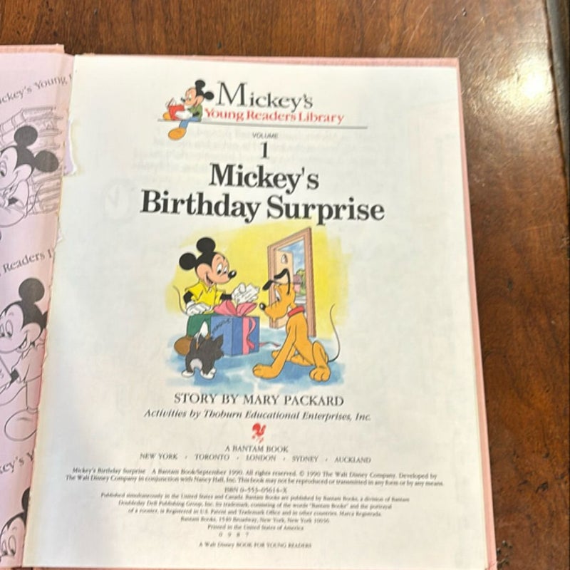 Mickeys Birthday Surprise