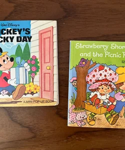 Vintage Little Pops Mini Pop up Books