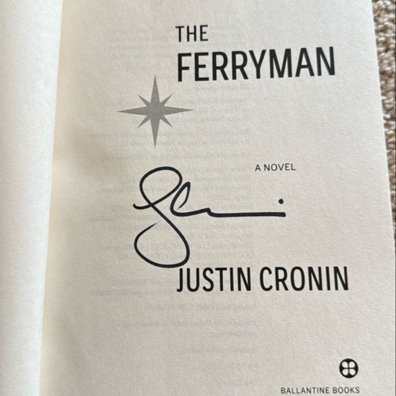 The Ferryman- Signed, First Edition