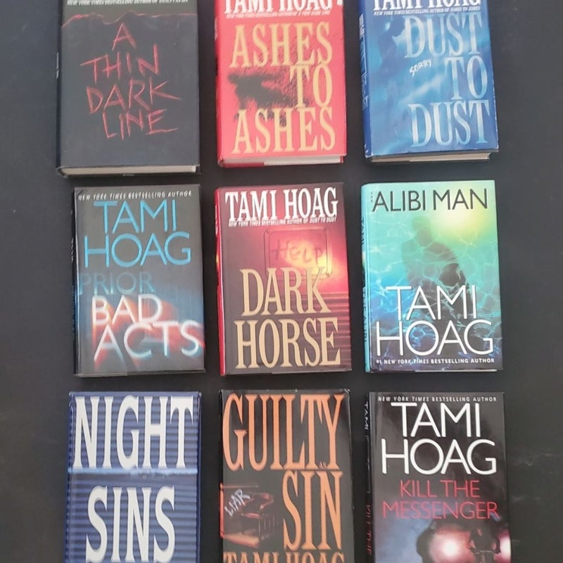 Tami Hoag Bestsellers Elena Estes Kovac & Liska Deer Lake Series Hardback Thrillers