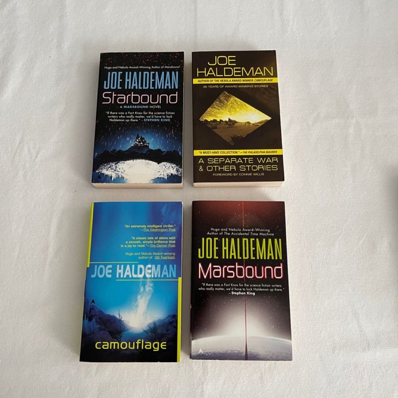 Joe Haldeman Paperback Bundle