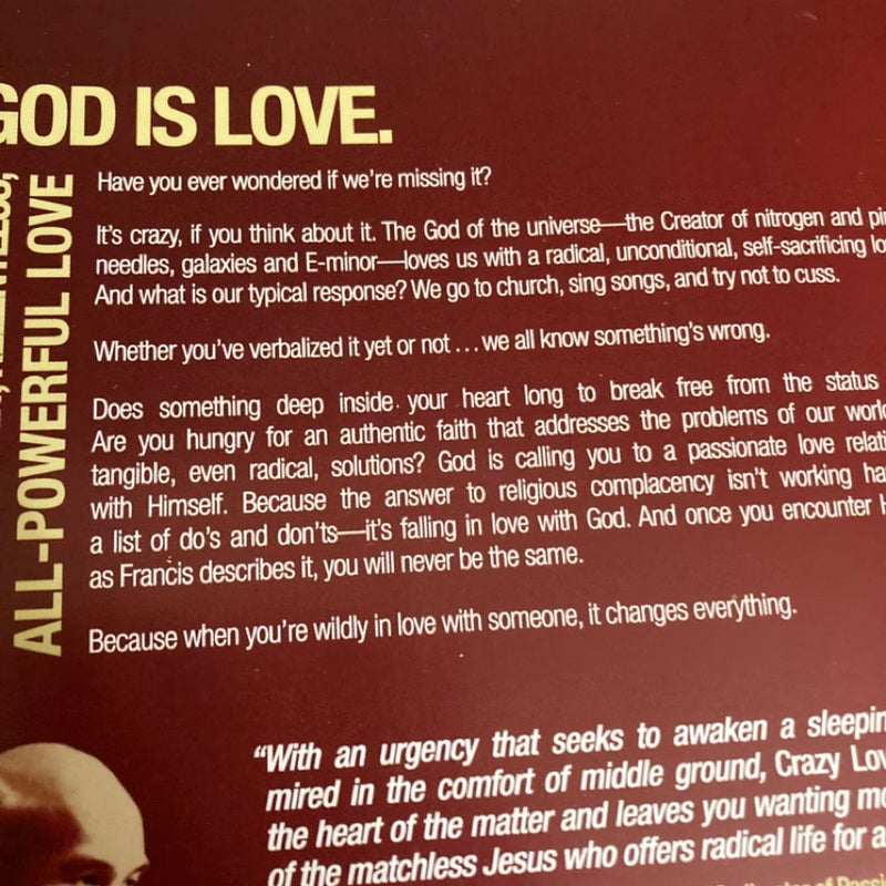 Crazy Love DVD Study Resource