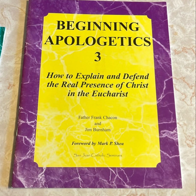 Beginning Apologetics bundle of 3 booklets