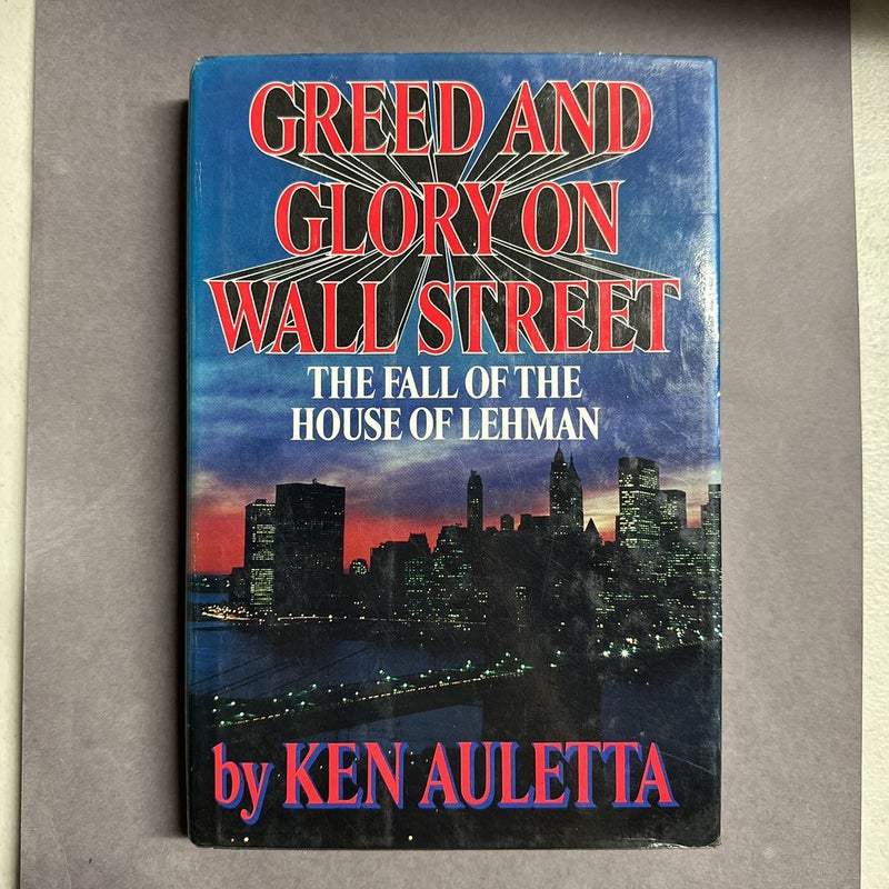 Greed and Glory on Wall Street