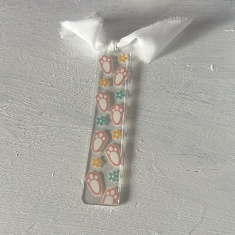 Bunny tracks bookmark