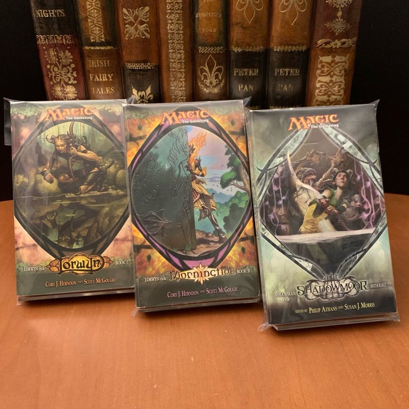 Magic The Gathering: Lorwyn, Morningtide, Shadowmoor, All First Edition First Printing