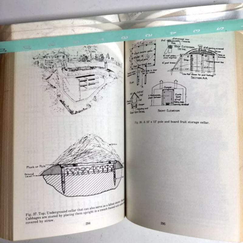 The Almanac of Rural Living by Harvey C. Neese 1976 Illustrated Do-it Yourself