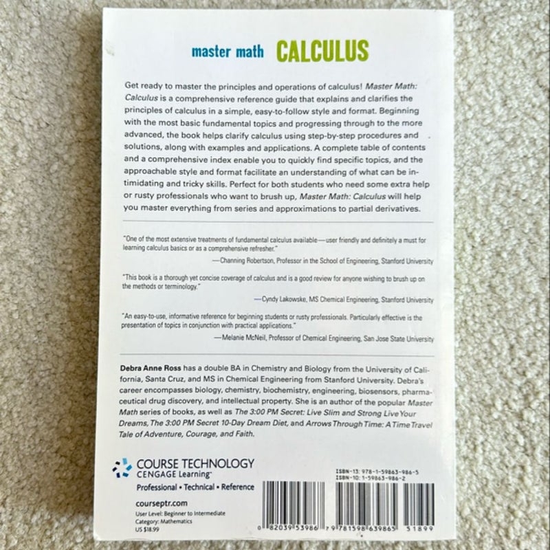 Master Math: Calculus