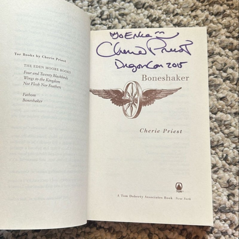 Boneshaker: the Clockwork Century 1