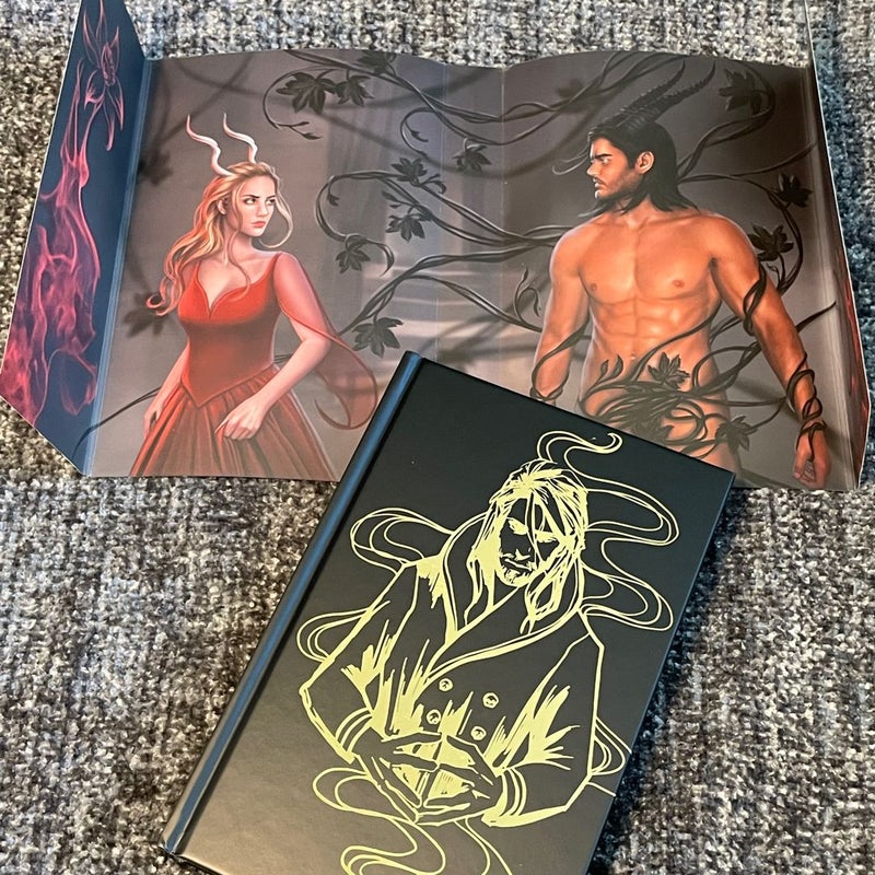 A Game Of Fate — Special edition touch of darkness by Bookish Box — HAND SIGNED by Scarlett St. Clair 