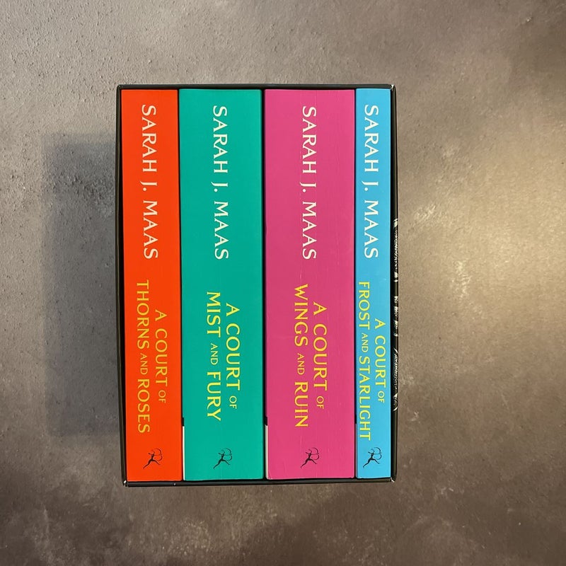 A Court of Thorns and Roses Box Set - UK Set