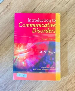 Introduction to Communicative Disorders