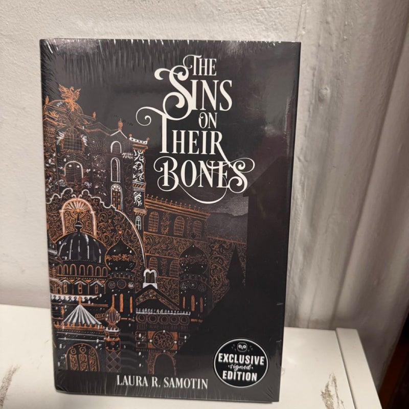 Owlcrate The Sins on Their Bones SIGNED