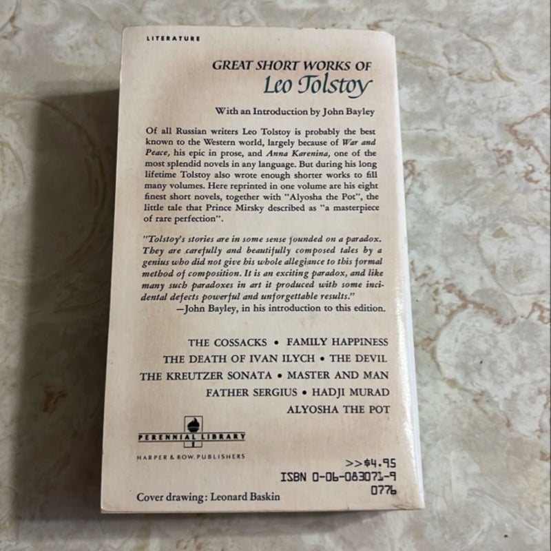 Great Short Works of Leo Tolstoy