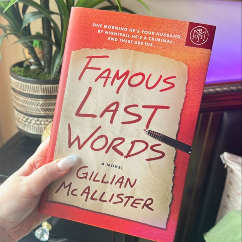 Famous Last Words