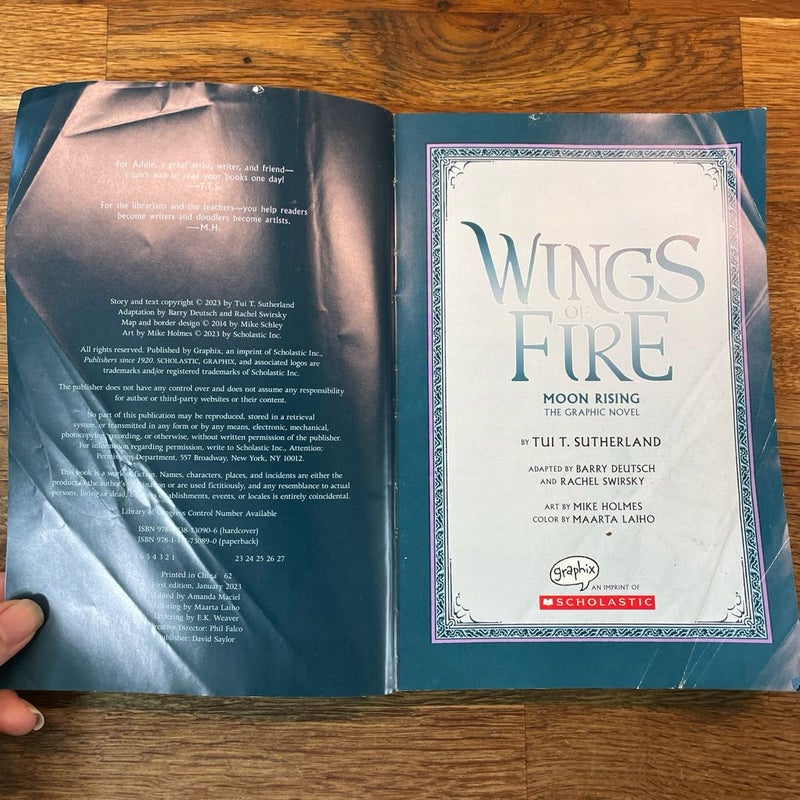 Wings of Fire Books 1-6 