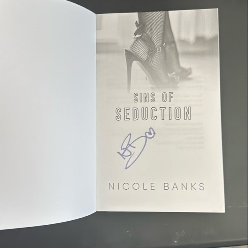 Sins of Seduction - SIGNED