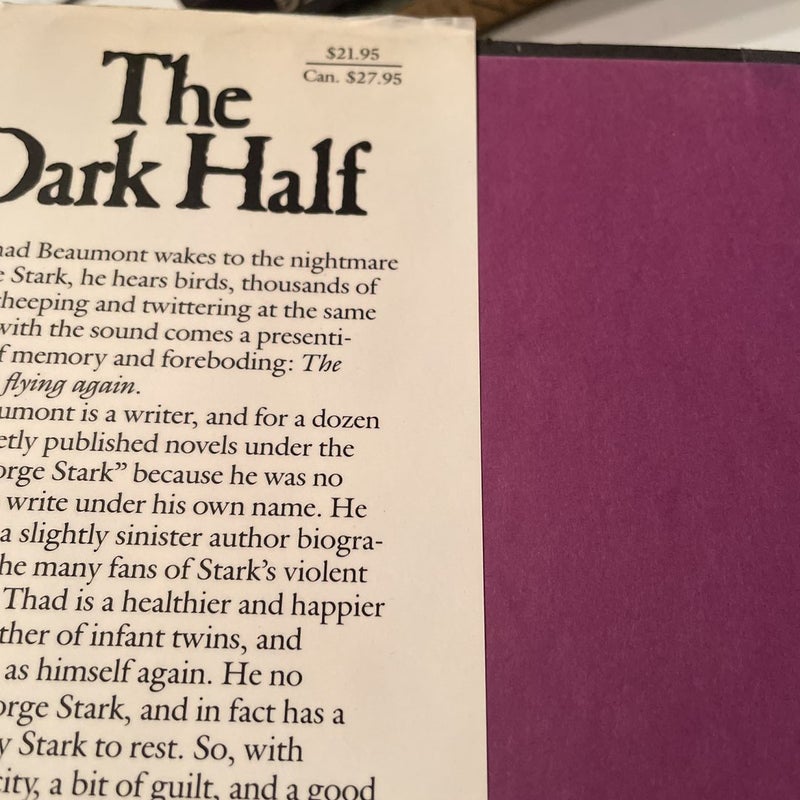 The Dark Half - FIRST EDITION