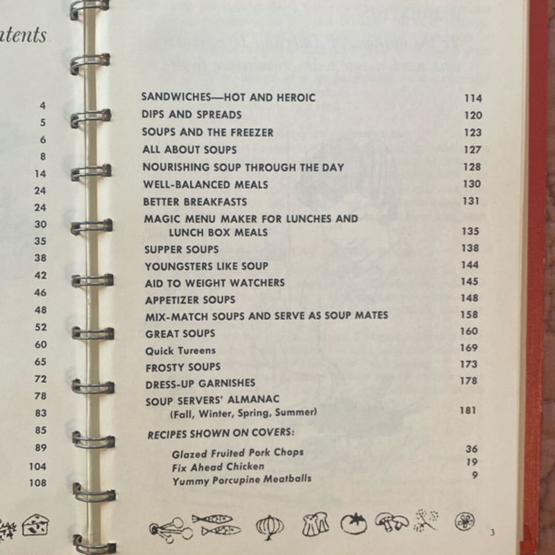 A Campbell Cookbook  - Cooking with Soup