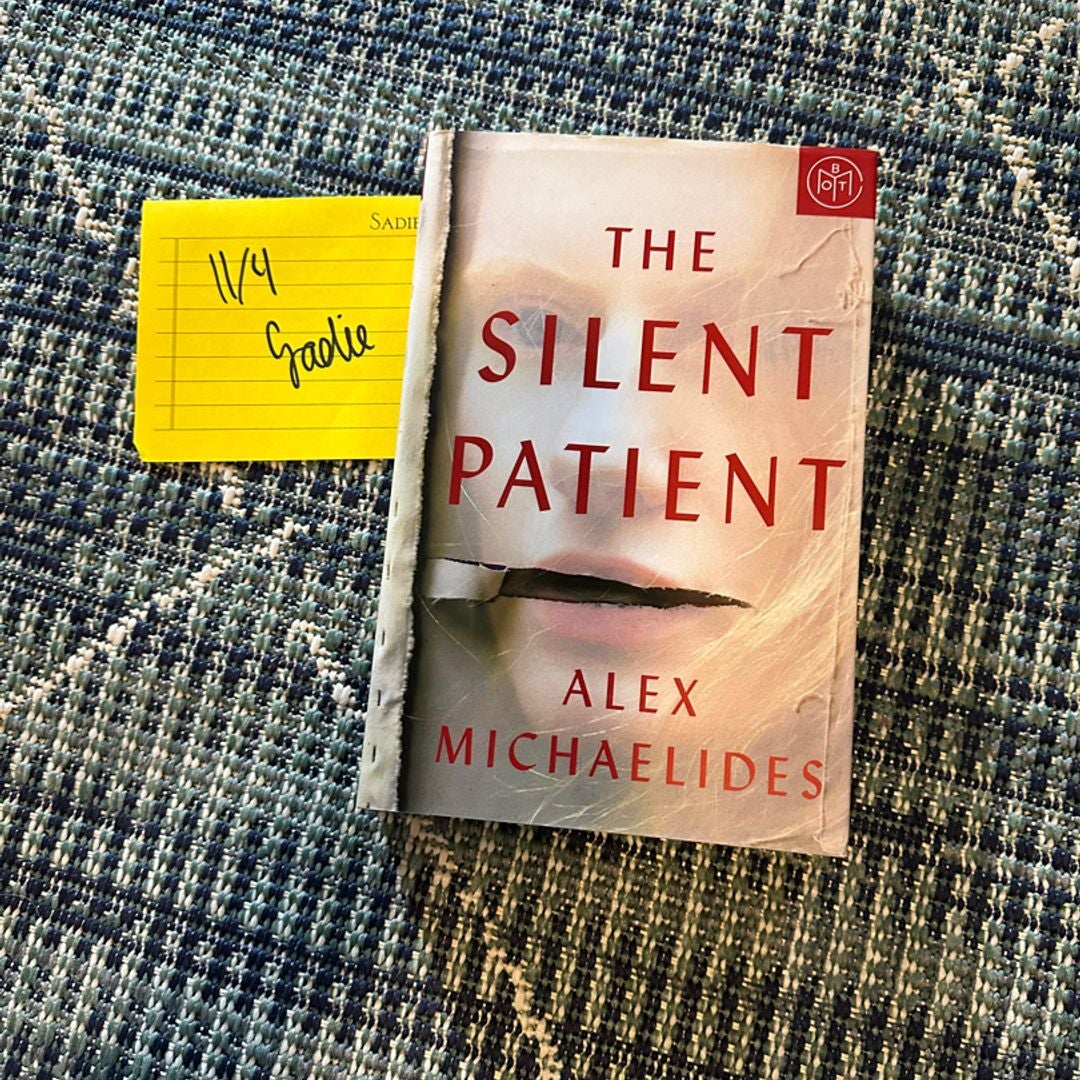 The Silent Patient by Alex Michaelides, Hardcover