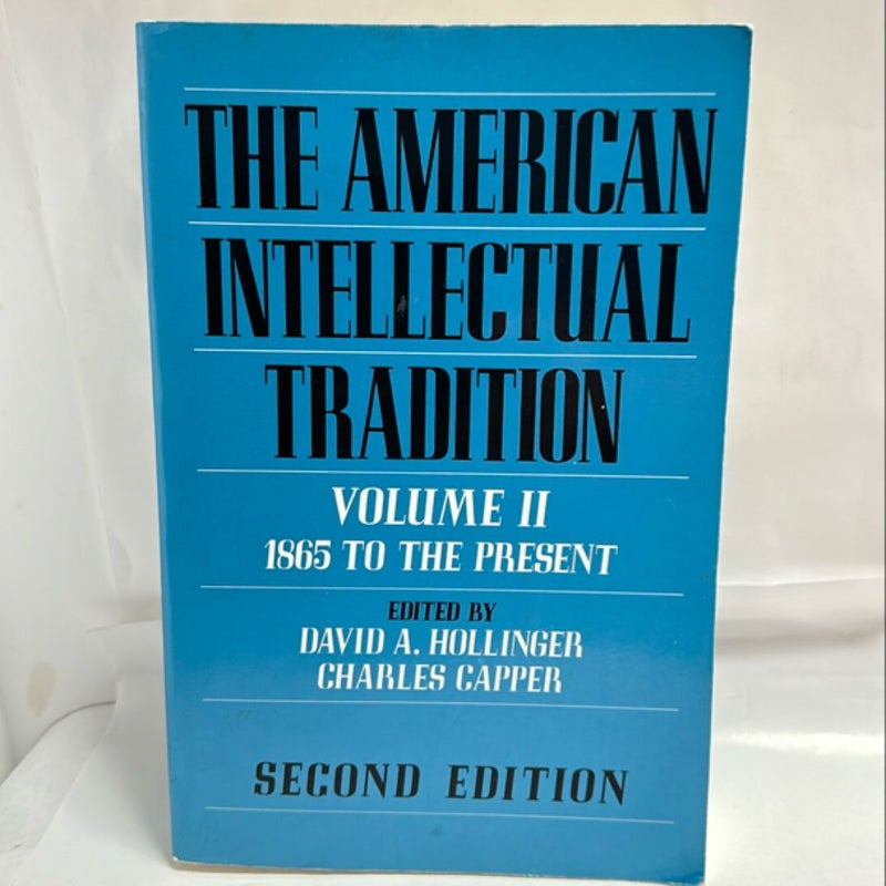 The American Intellectual Tradition