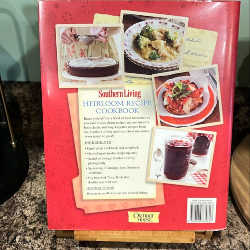 Southern Living Heirloom Recipe Cookbook